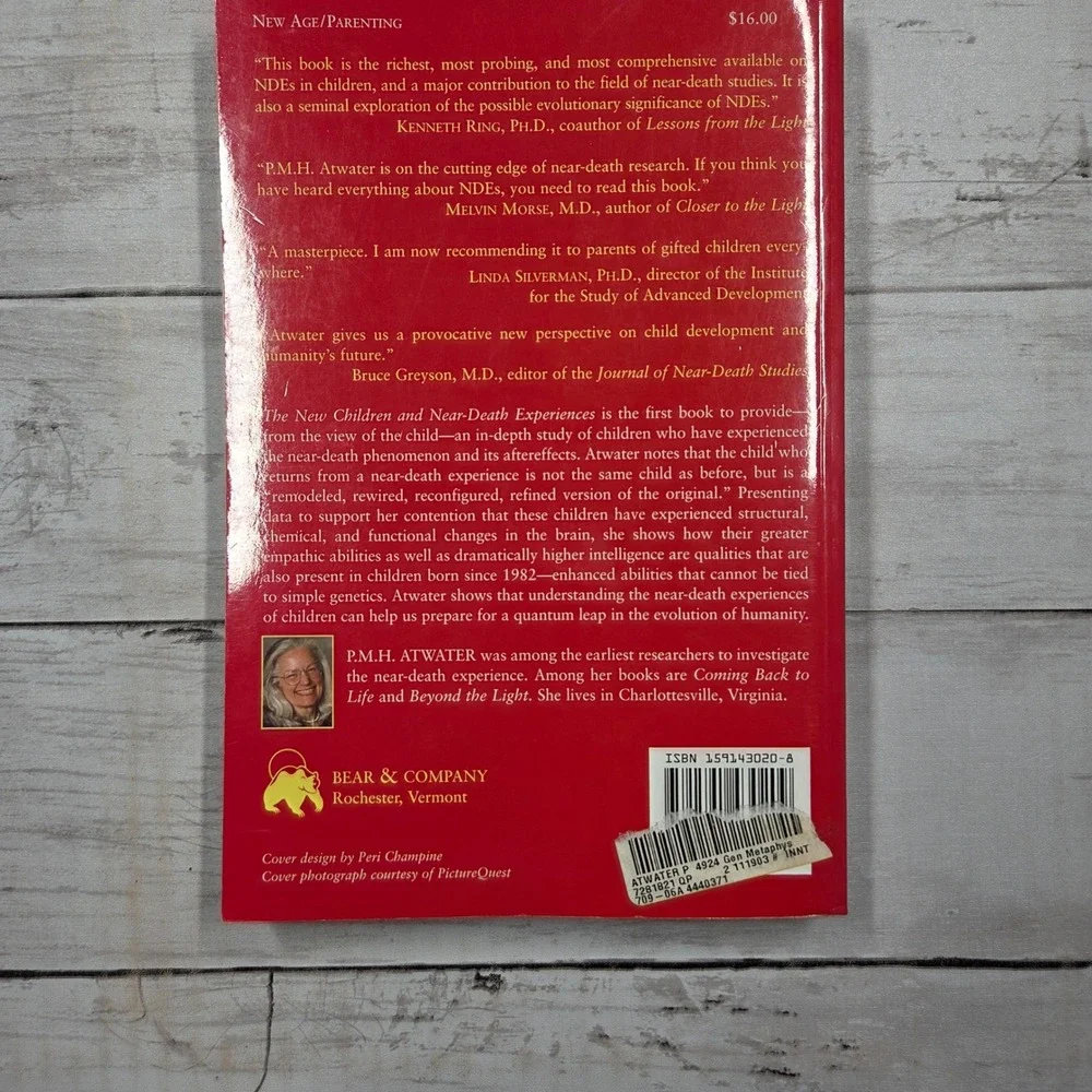 The New Children‎ and Near-Death Experiences by P.M.H. Atwater – Pre-Owned